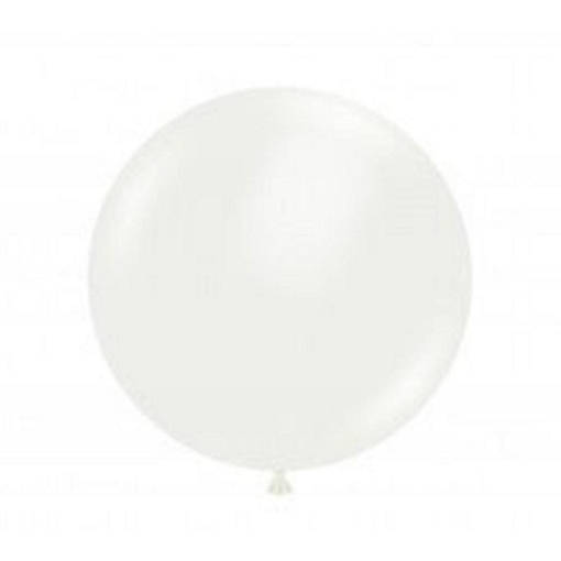 Edge Collections - 17" - White - Balloons