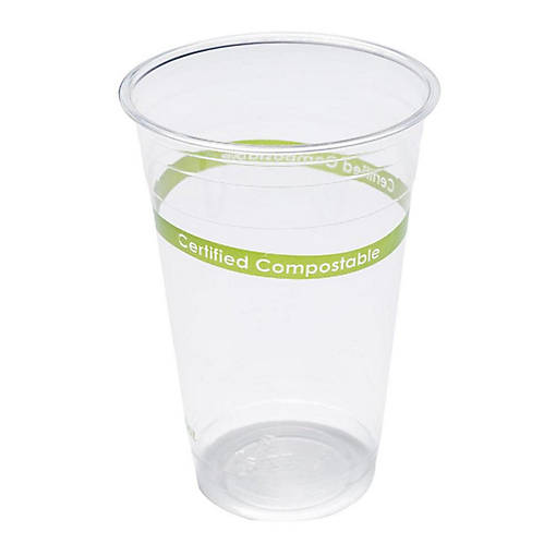 Edge Collections  - 20" - Clear PLA Compostable Cups!