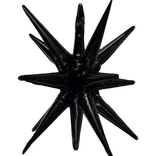 Edge Collections - 22" - Black - Exploding Starburst