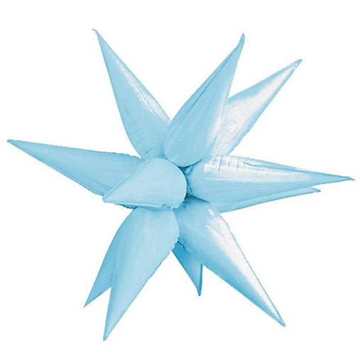 Edge Collections - 22" - Blue - Exploding Starburst Decoration