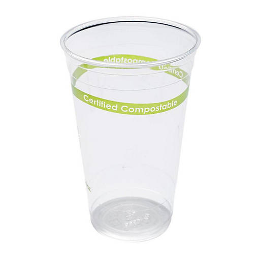 Edge Collections  - 24" - Clear PLA Compostable Cups!
