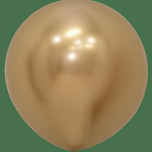 Edge Collections - 24" - Reflex Gold Balloons