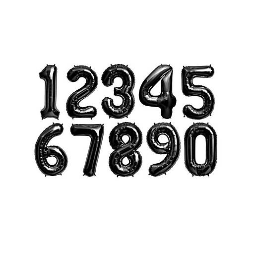 Edge Collections - 34" - Black - Foil Numbers