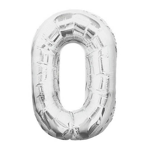 Edge Collections - 34" - Silver - Foil Numbers 0