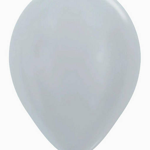 Edge Collections - 5" - Metallic Silver Balloons
