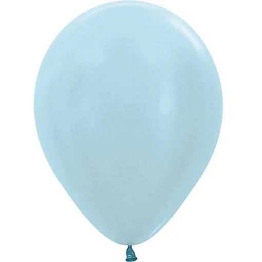 Edge Collections - 5" - Pearl Blue Balloons