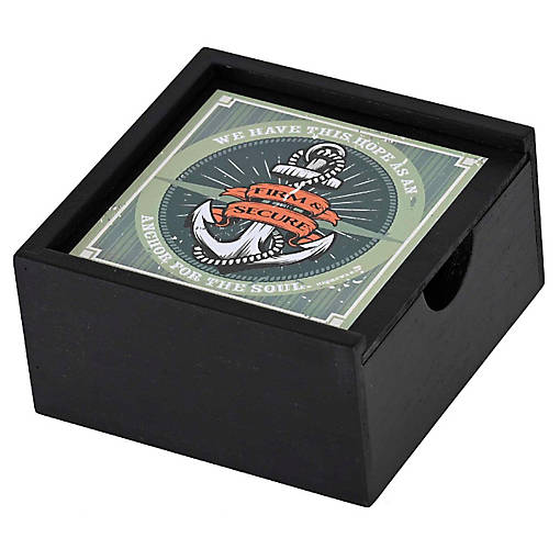 Edge Collections - 6" - Black - Small Memory Box Black Anchor Theme!