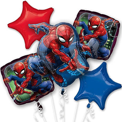 Edge Collections - Multicolor - Superhero Balloon Bouquet