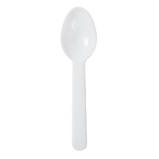 Edge Collections  - White - Polypropylene Ice Cream Taster Spoons!