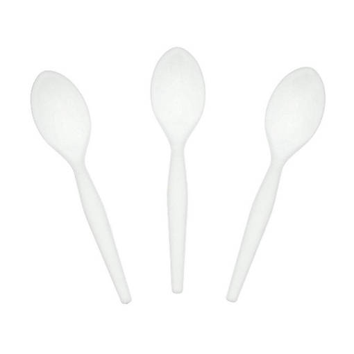 Edge Collections  - White Polystyrene Teaspoon!