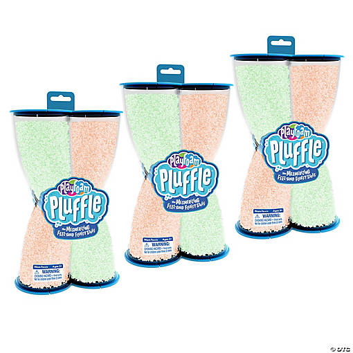 Educational Insights Playfoam Pluffle Twist Glow-in-the-Dark, 3 Packs