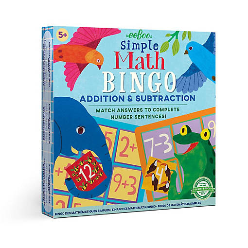 eeBoo: Simple Math Addition &amp; Subtraction Bingo Game