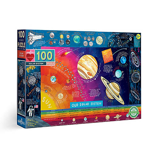 Eeboo Solar System 100 Piece Puzzle