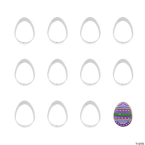 Egg 3" Cookie Cutters