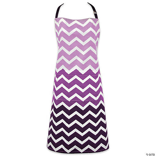 Eggplant Chevron Apron