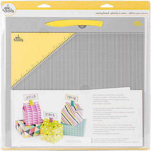 EK Tools Standard Scoring Board-Gray/ Yellow