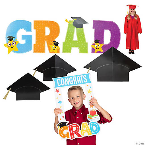 Elementary Graduation Decorating Kit - 8 Pc.