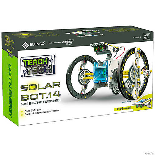 Elenco TEACH TECH SolarBot.14 Robot Kit