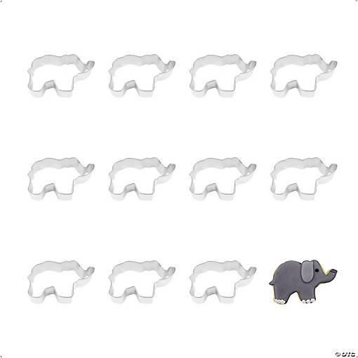Elephant 3.5" Cookie Cutters