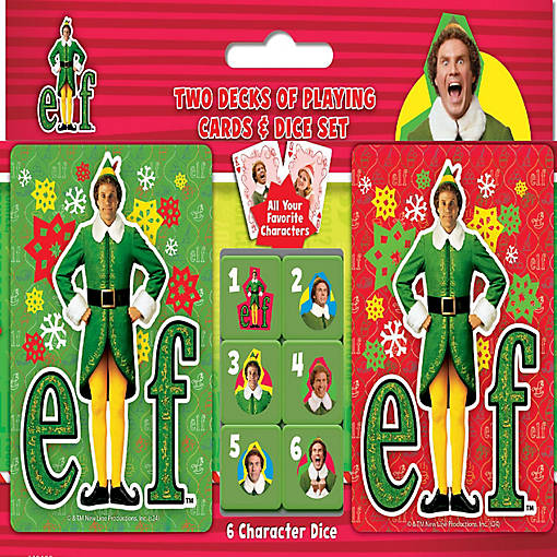 Elf 2-pack Playing Cards &amp; Dice Set