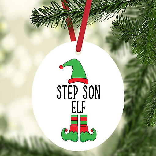 Elf Metal Ornament  Step Son