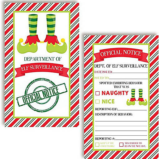 Elf Notes 20pc. by AmandaCreation