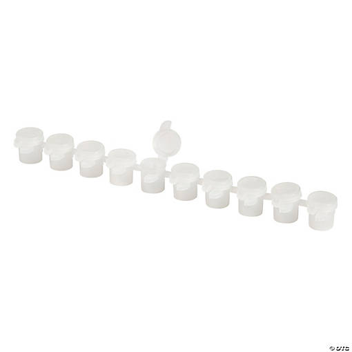 Empty Paint Pot Strips - 12 Pc.