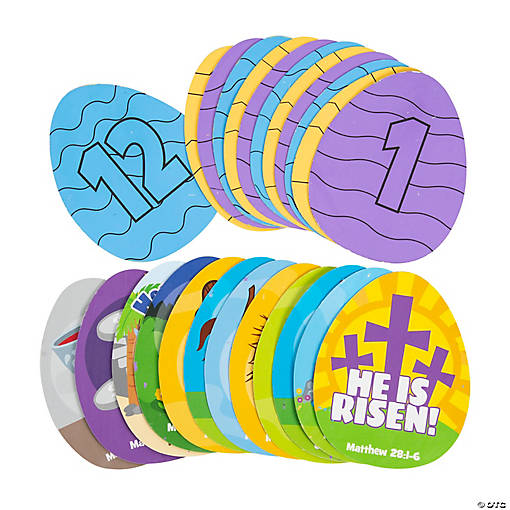 Engaging Magic Color Scratch Resurrection Easter Eggs - 24 Pc. with Fun Scratch Tools