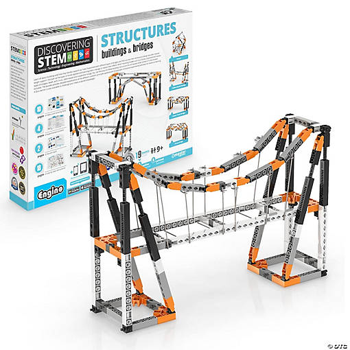 Engino STEM Engineering Structures: Buildings &amp; Bridges