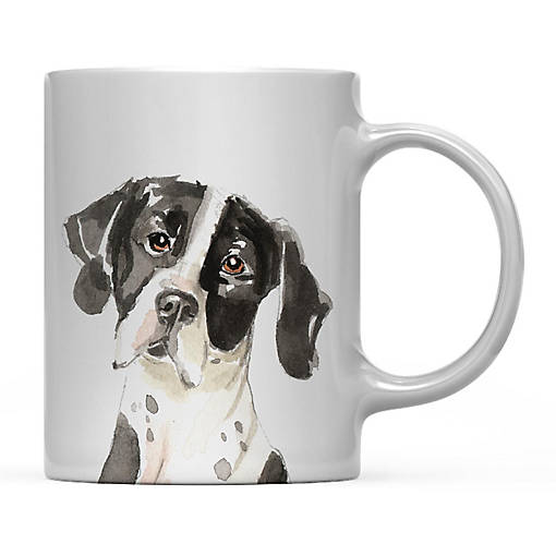 English Pointer Up Close Ceramic Mug