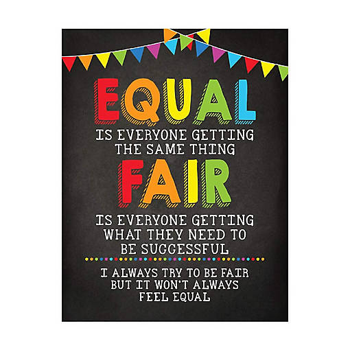 Equal vs Fair Classroom 8.5x11in