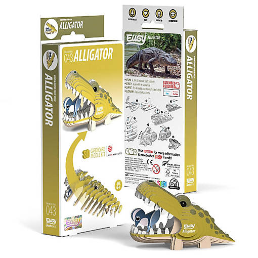 EUGY Alligator 3D Puzzle