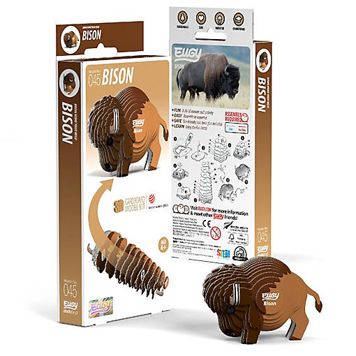 EUGY Bison 3D Puzzle