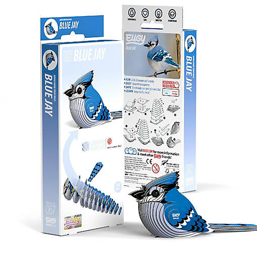 EUGY Blue Jay 3D Puzzle