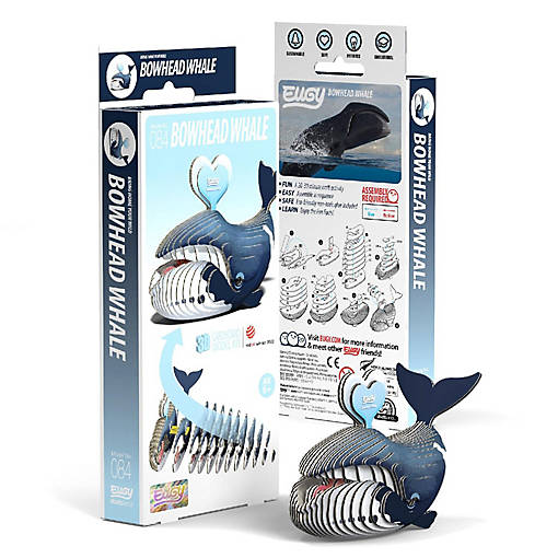 EUGY Bowhead Whale 3D Puzzle