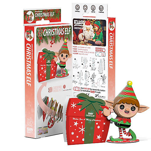 EUGY Christmas Elf 3D Puzzle