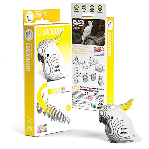 EUGY Cockatoo 3D Puzzle