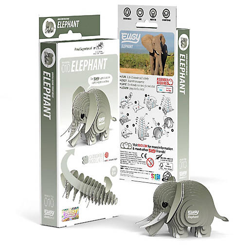 EUGY Elephant 3D Puzzle