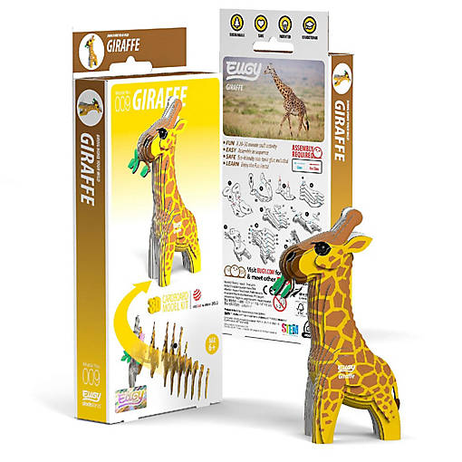 EUGY Giraffe 3D Puzzle