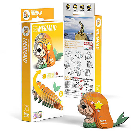 EUGY Mermaid 3D Puzzle