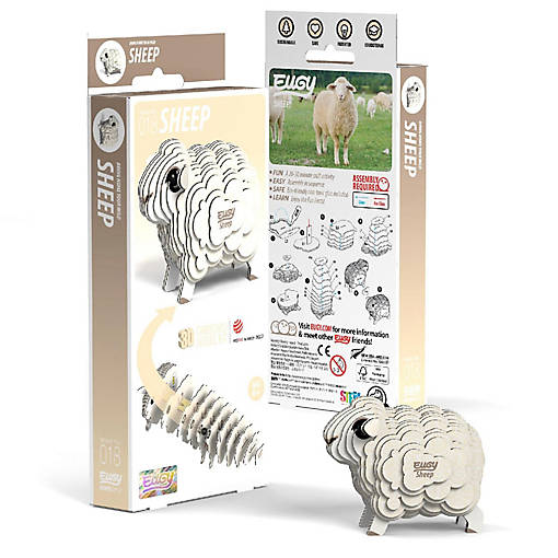 EUGY Sheep 3D Puzzle