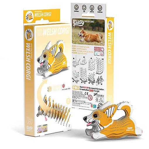EUGY Welsh Corgi 3D Puzzle