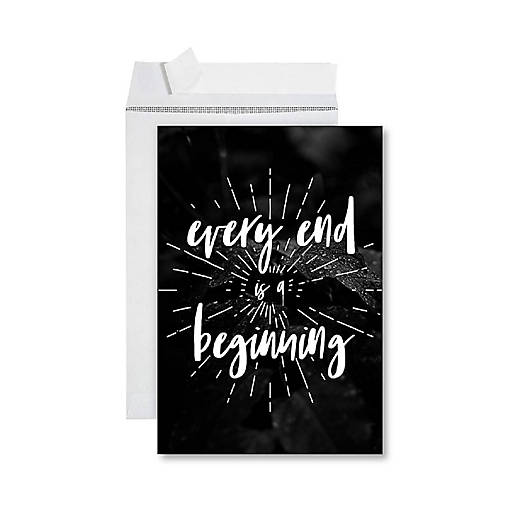 Every End Is a Beginning Jumbo 8.5x11IN