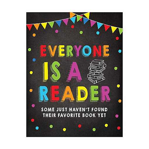 Everyone Is a Reader Quote 8.5x11in