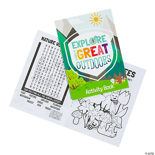 Explore the Outdoors Activity Books - 12 Pc.