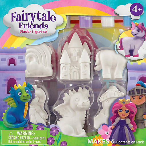Fairytale Friends - Plaster Figurine Paint Set