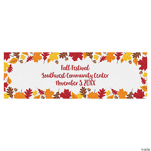 Fall Custom Banner