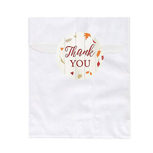 Fall Leaves Wedding TY 5x7in 24pk