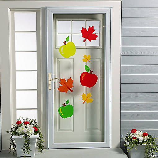 Fall Window Clings - 10 Pc.