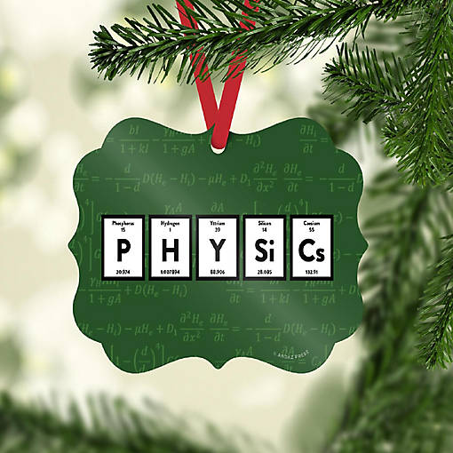 Fancy Frame Metal Ornament Physics